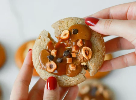 Cookies Gourmand Caramel Noisette Pâtisserie Gennevilliers 92