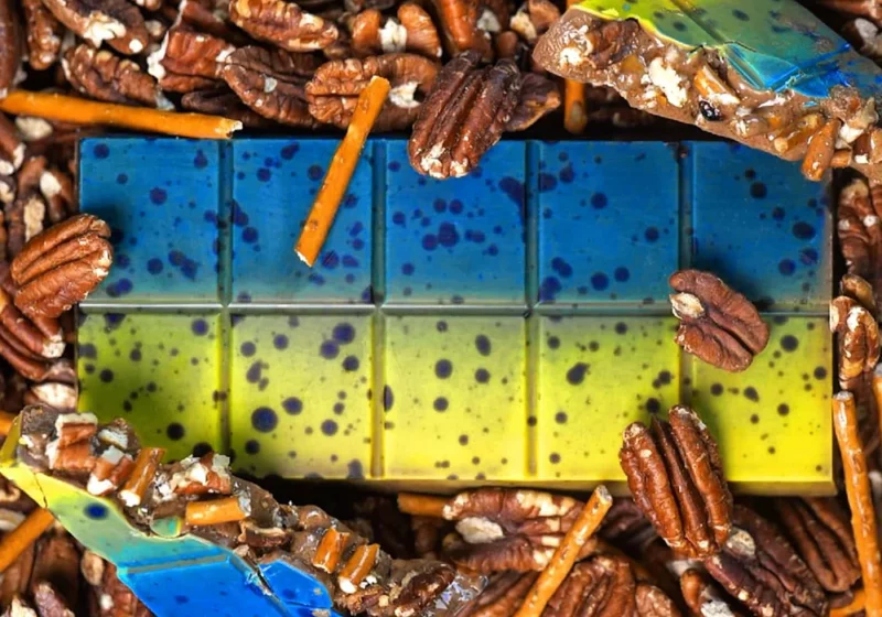 Tablette de Chocolat Kunéfe / Pécan / Brétzel Dinguerie® Pâtisserie Gennevilliers 92 3