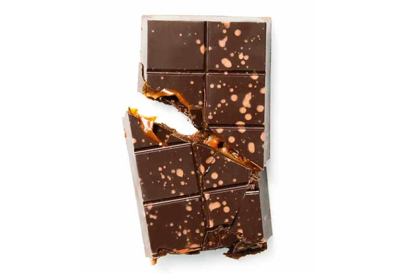 Tablette de Chocolat Brownie / Caramel Dinguerie® Pâtisserie Gennevilliers 92 2